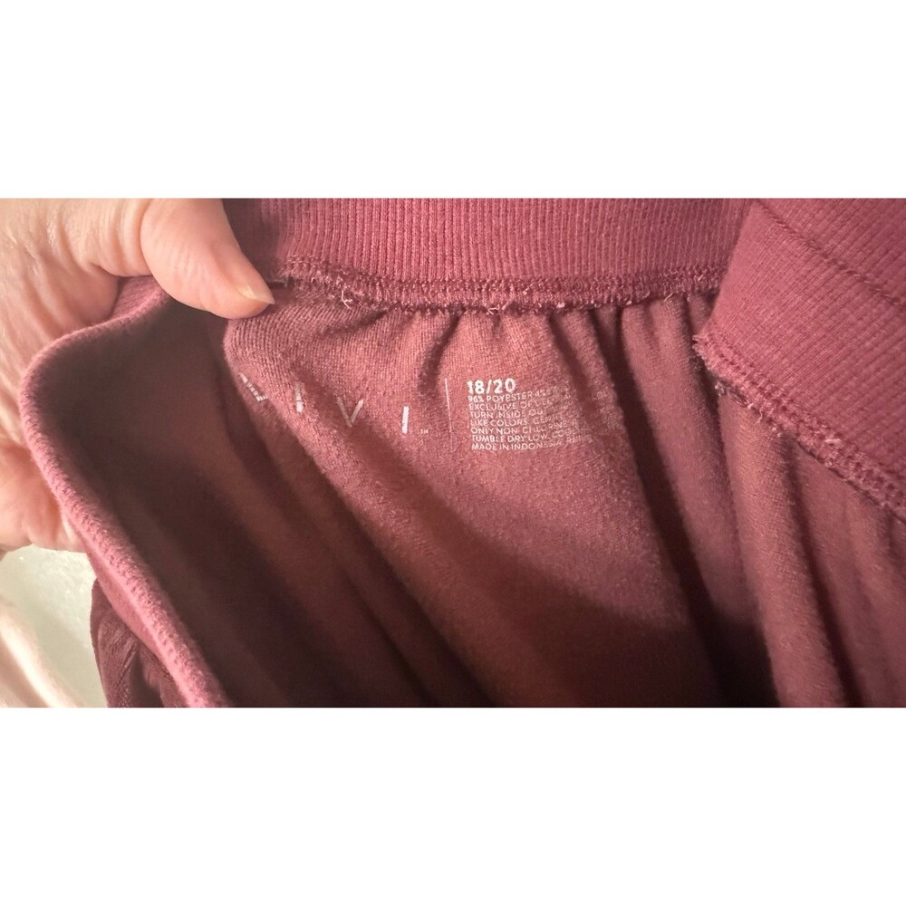 LIVI by Lane Bryant SPLIT SIZE VELOUR SUIT 18/20 and 22/24 - Picture 3 of 7